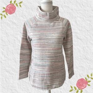 T by Talbots Striped Pullover Sweater